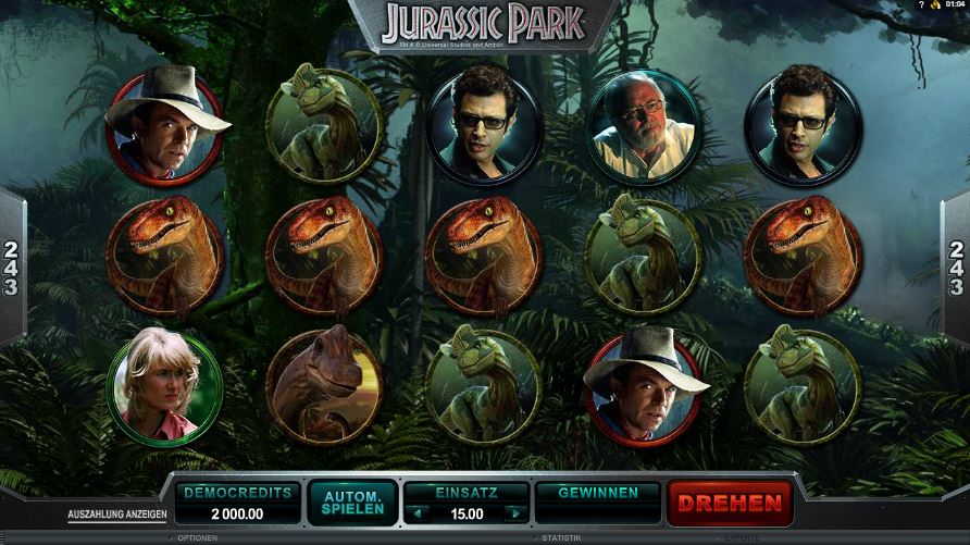 Jurassic Park Automatenspiel