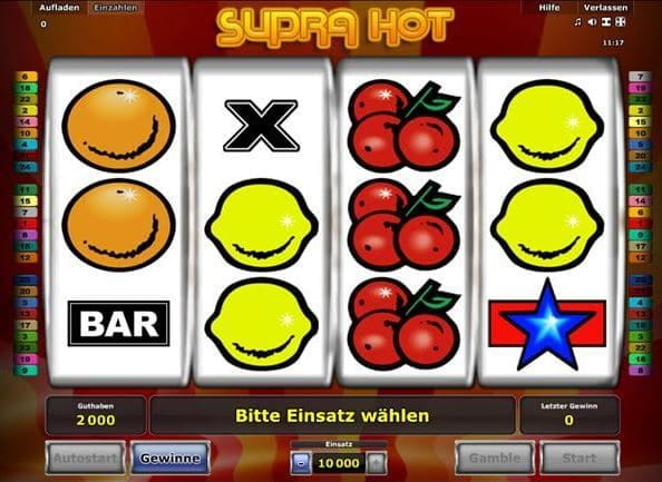 Supra Hot Spielcasino Online
