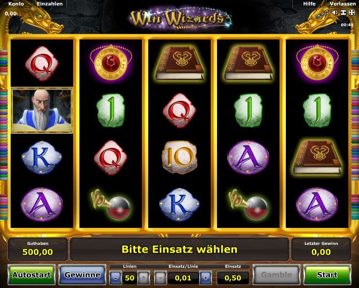 Win Wizards Spielcasino Online