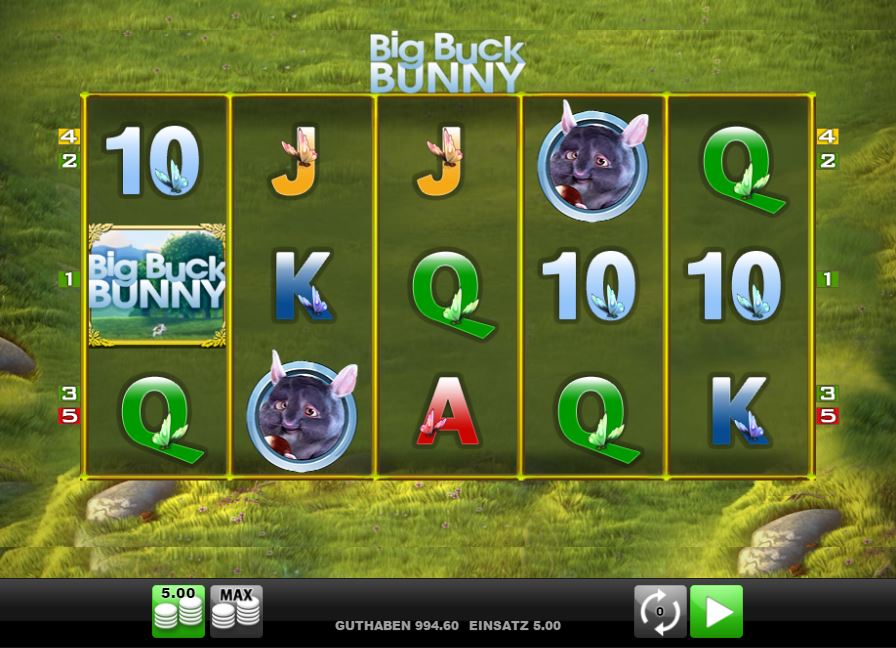 Big Buck Bunny Spielcasino Online