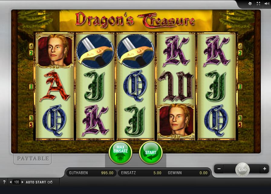 Dragons Treasure Automatenspiel