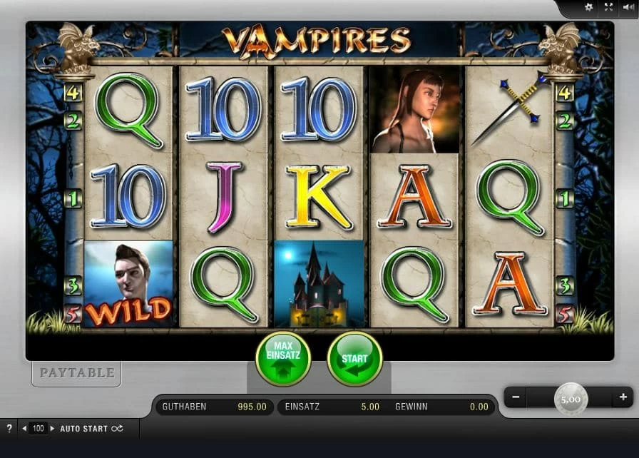 Vampires Spielcasino Online Vampires Automatenspiel