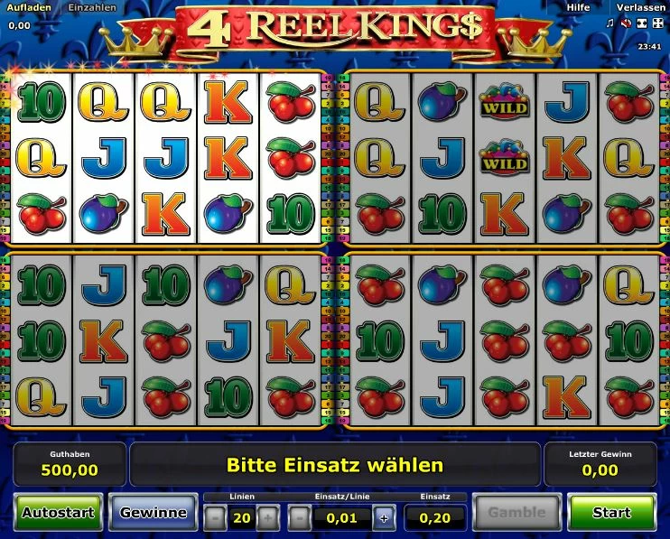 4 Reel Kings Spielcasino Online