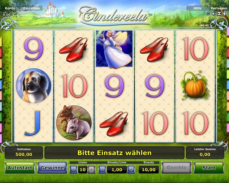 Cindereela Spielcasino Online