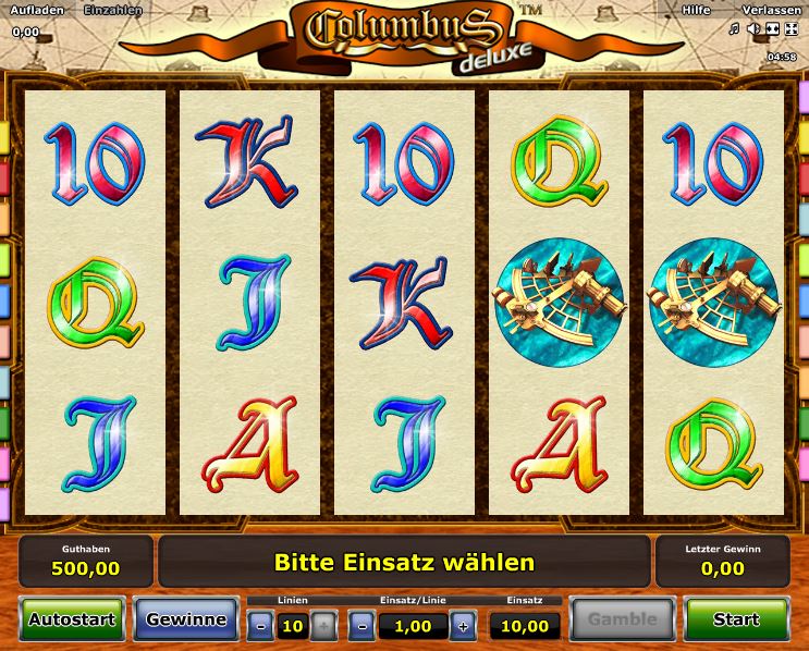 Columbus Spielcasino Online