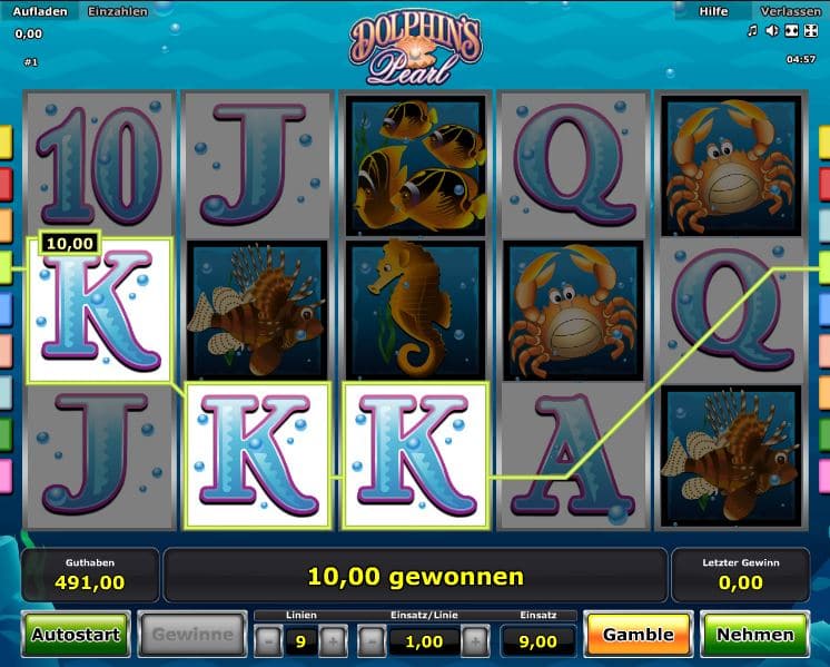 Dolphins Pearl Spielcasino Online