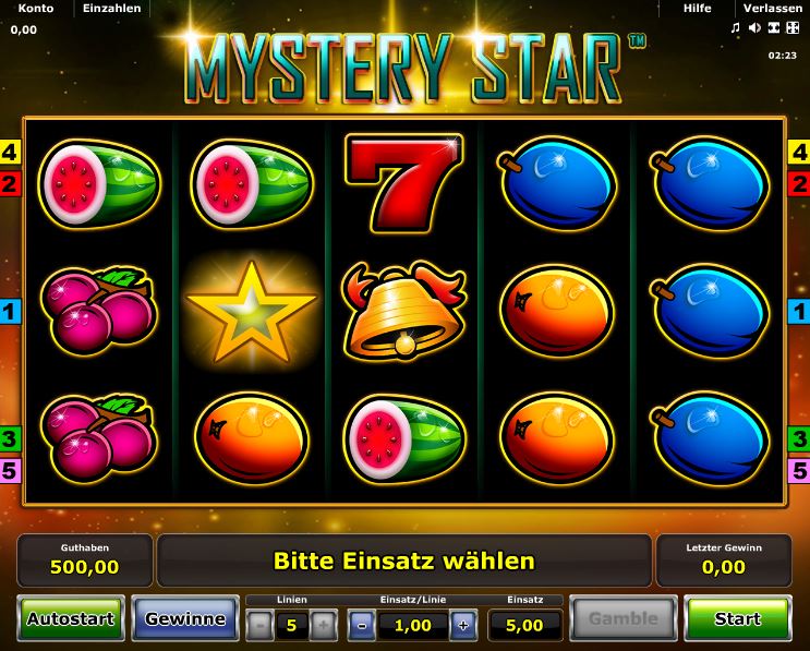 Mystery Star Novoline Online