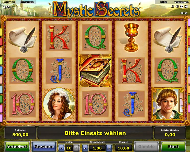 Mystic Secrets Spielcasino Online