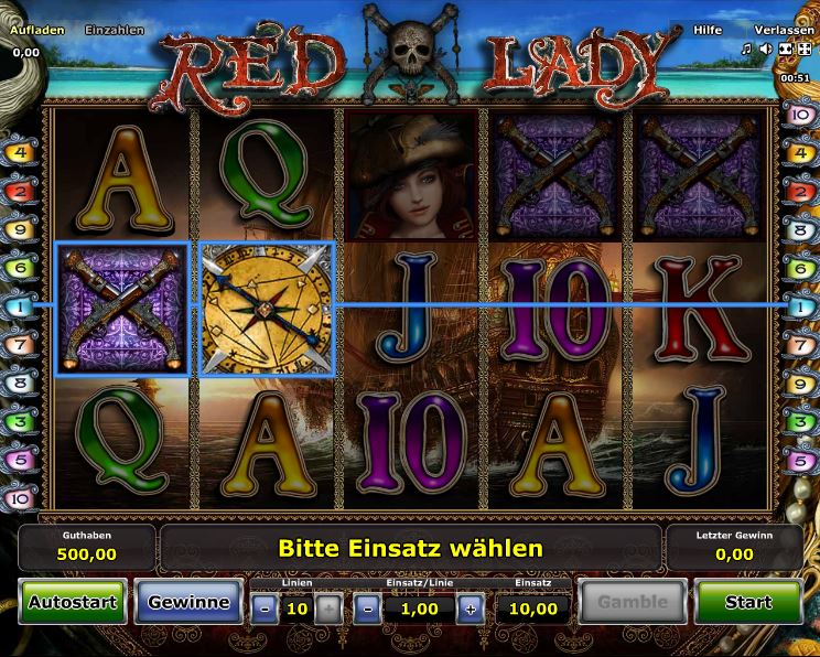 Red Lady Spielcasino Online